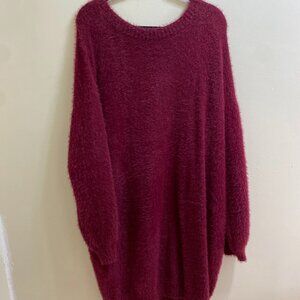 Amazon Fuzzy Sweater Dress